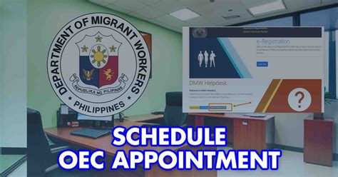 oec online appointment davao city